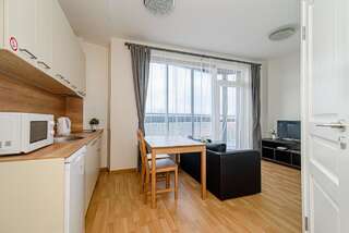 Апартаменты Sky Studio near the Vilnius Center Вильнюс Апартаменты с балконом-3