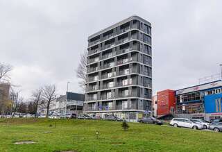Апартаменты Sky Studio near the Vilnius Center Вильнюс Апартаменты с террасой-4